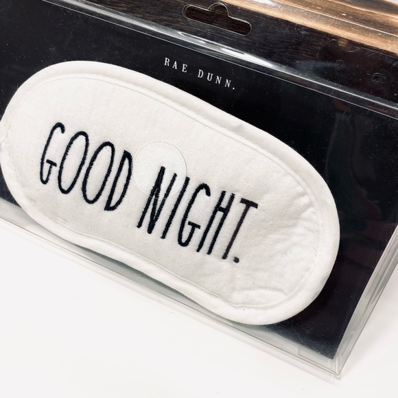 Rae Dunn GOOD NIGHT. sleeping mask NWT